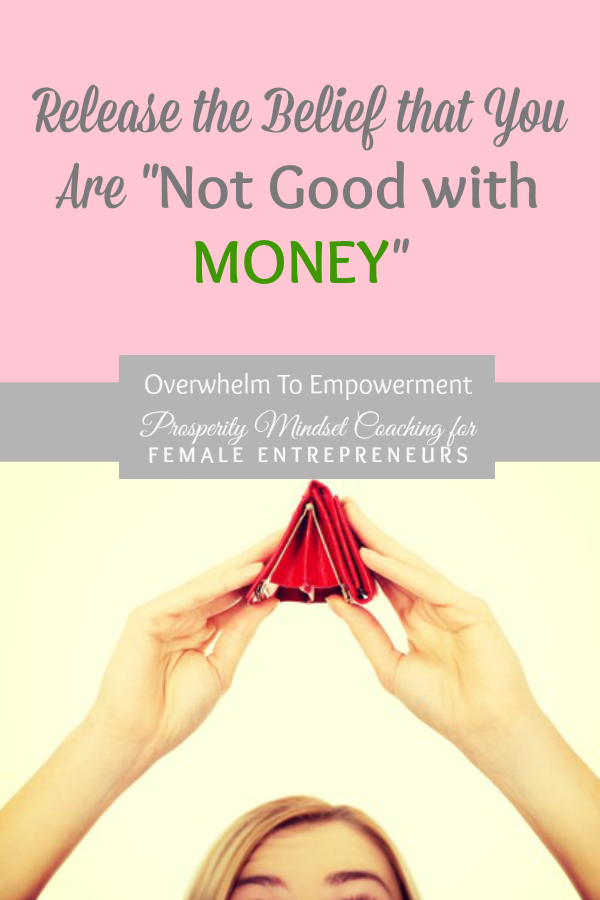 EFT tapping for the belief that you are not good with money